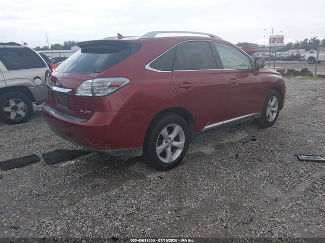 Продаж на аукціоні авто 2012 Lexus Rx 350, vin: 2T2BK1BA4CC147555, номер лоту: 45618355