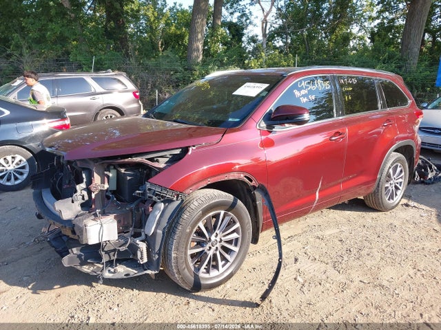 Aukcja sprzedaży 2017 Toyota Highlander Xle, vin: 5TDJZRFH9HS370819, numer aukcji: 45618395