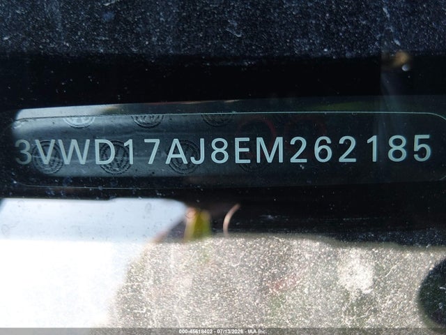 3VWD17AJ8EM262185 Volkswagen Jetta 1.8t Se
