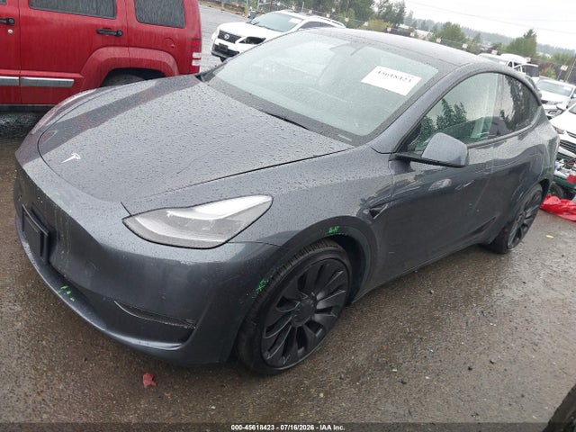 45618423 :رقم المزاد ، 7SAYGDEF5NF397459 vin ، 2022 Tesla Model Y Performance Dual Motor All-wheel Drive مزاد بيع