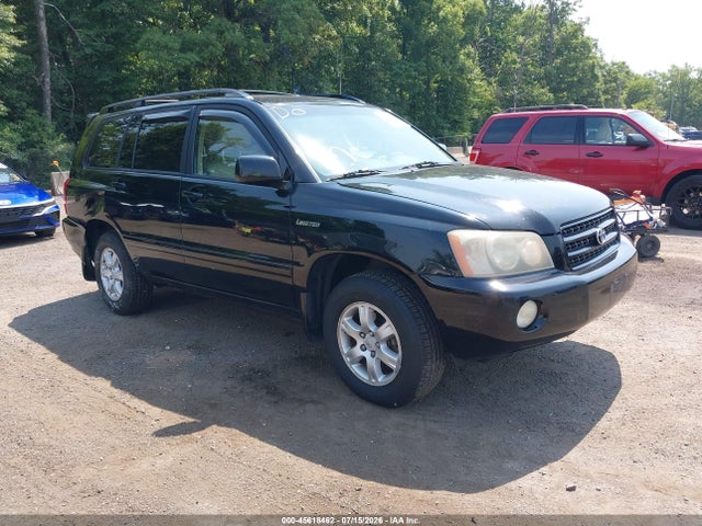 45618462 :رقم المزاد ، JTEHF21A130137811 vin ، 2003 Toyota Highlander Limited V6 مزاد بيع
