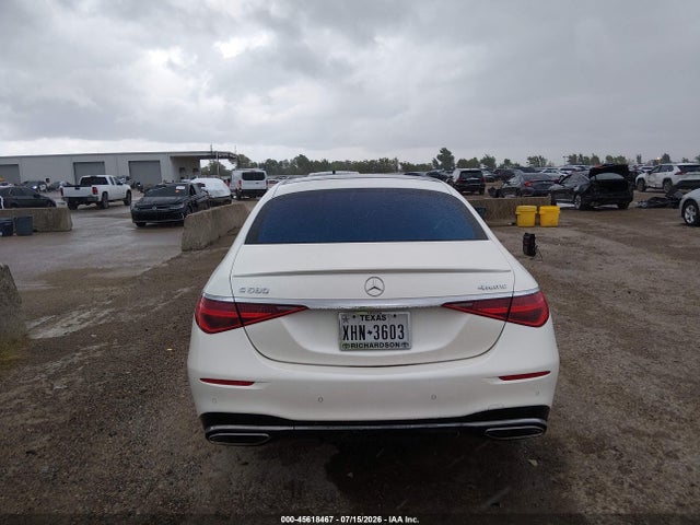 Продажа на аукционе авто 2022 Mercedes-benz S 580 4matic, vin: W1K6G7GB6NA087545, номер лота: 45618467