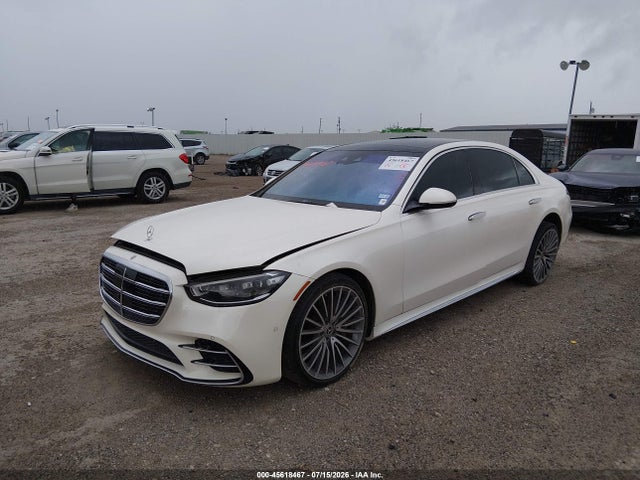Продажа на аукционе авто 2022 Mercedes-benz S 580 4matic, vin: W1K6G7GB6NA087545, номер лота: 45618467