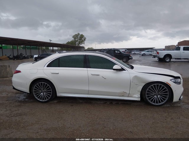 Продажа на аукционе авто 2022 Mercedes-benz S 580 4matic, vin: W1K6G7GB6NA087545, номер лота: 45618467