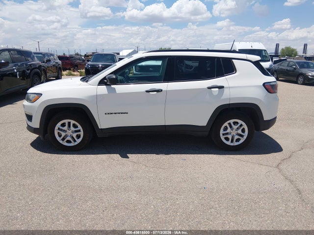 3C4NJCAB3JT308644 Jeep Compass Sport Fwd