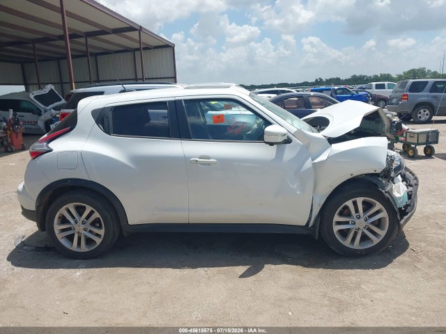 2015 Nissan Juke Sv მანქანა იყიდება აუქციონზე, vin: JN8AF5MR5FT511725, აუქციონის ნომერი: 45618575