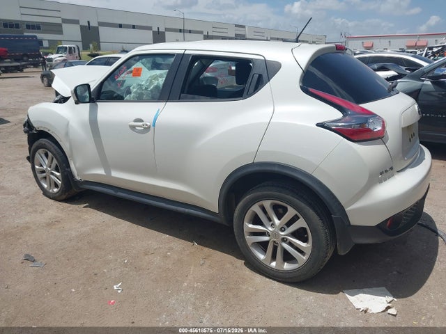 2015 Nissan Juke Sv მანქანა იყიდება აუქციონზე, vin: JN8AF5MR5FT511725, აუქციონის ნომერი: 45618575