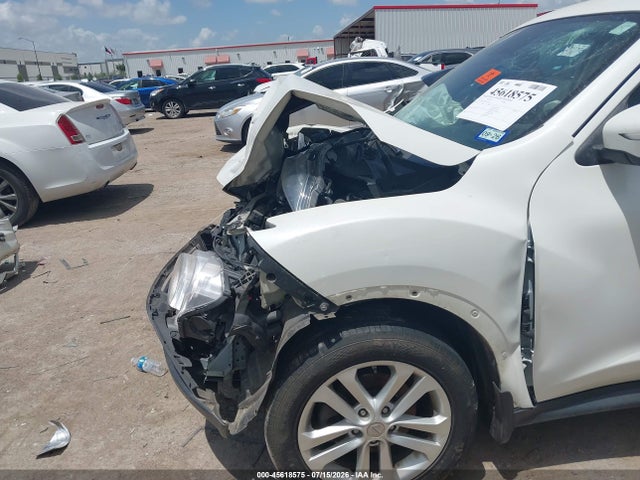 2015 Nissan Juke Sv მანქანა იყიდება აუქციონზე, vin: JN8AF5MR5FT511725, აუქციონის ნომერი: 45618575