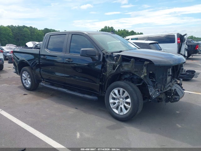 2021 Chevrolet Silverado 1500 4wd  Short Bed Custom მანქანა იყიდება აუქციონზე, vin: 3GCPYBEK8MG291328, აუქციონის ნომერი: 45618607