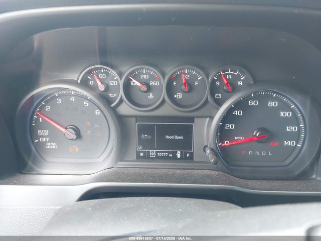 Aukcja sprzedaży 2021 Chevrolet Silverado 1500 4wd  Short Bed Custom, vin: 3GCPYBEK8MG291328, numer aukcji: 45618607