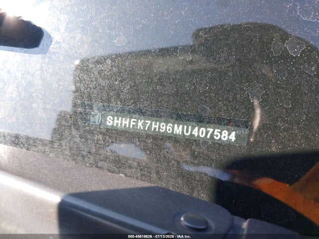 SHHFK7H96MU407584 Honda Civic Sport Touring