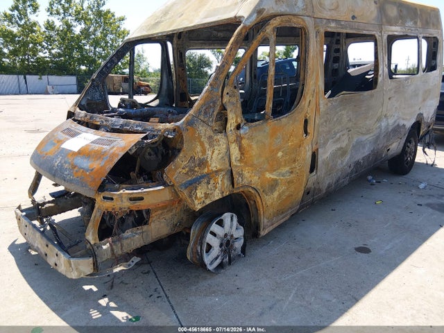 Aukcja sprzedaży 2017 Ram Promaster 3500 Window Van High Roof 159 Wb Ext, vin: 3C6URVUG7HE524848, numer aukcji: 45618665