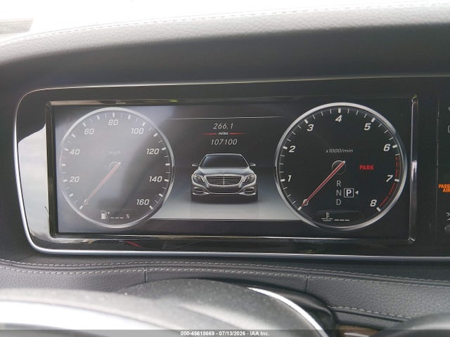 Aukcja sprzedaży 2015 Mercedes-benz S 550, vin: WDDUG8CB9FA144275, numer aukcji: 45618669