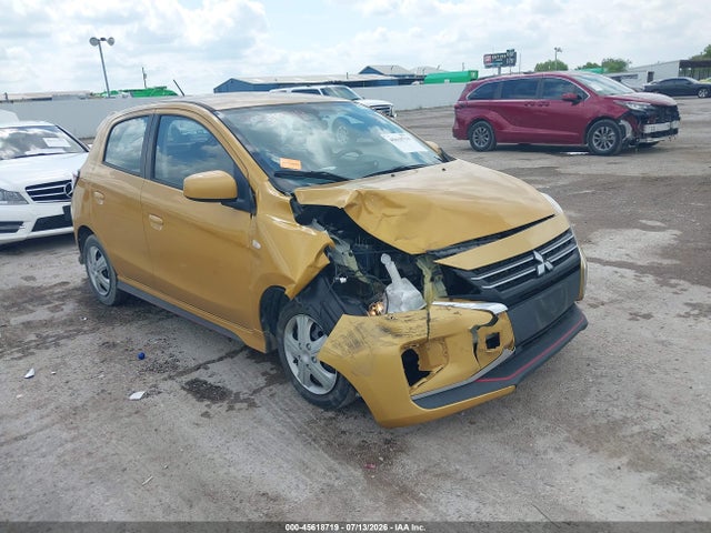 2022 Mitsubishi Mirage Es/le მანქანა იყიდება აუქციონზე, vin: ML32AUHJ7NH007906, აუქციონის ნომერი: 45618719