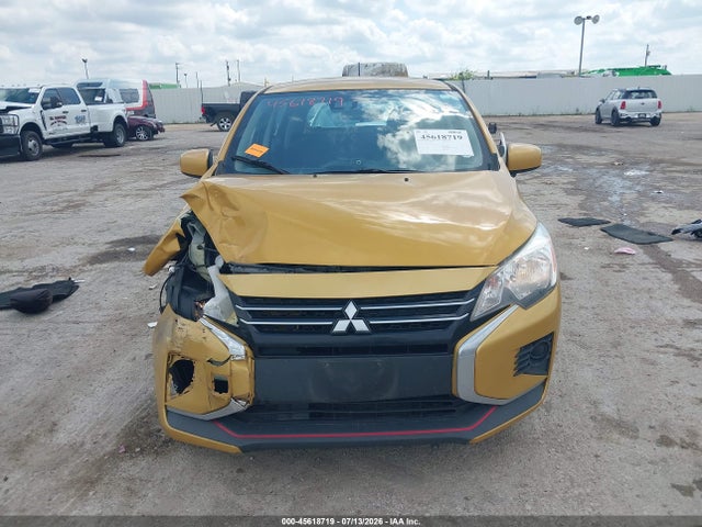 2022 Mitsubishi Mirage Es/le მანქანა იყიდება აუქციონზე, vin: ML32AUHJ7NH007906, აუქციონის ნომერი: 45618719