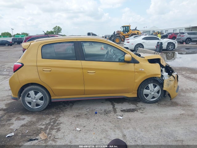 2022 Mitsubishi Mirage Es/le მანქანა იყიდება აუქციონზე, vin: ML32AUHJ7NH007906, აუქციონის ნომერი: 45618719