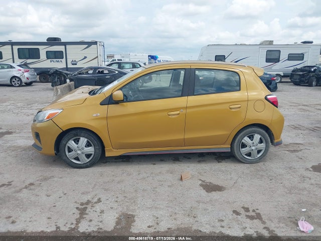 2022 Mitsubishi Mirage Es/le მანქანა იყიდება აუქციონზე, vin: ML32AUHJ7NH007906, აუქციონის ნომერი: 45618719