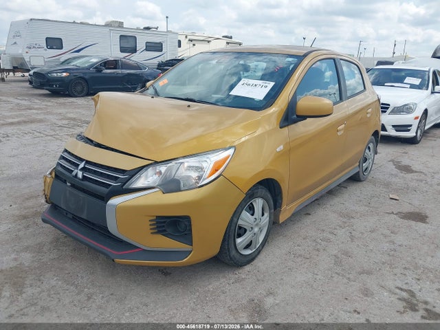 2022 Mitsubishi Mirage Es/le მანქანა იყიდება აუქციონზე, vin: ML32AUHJ7NH007906, აუქციონის ნომერი: 45618719