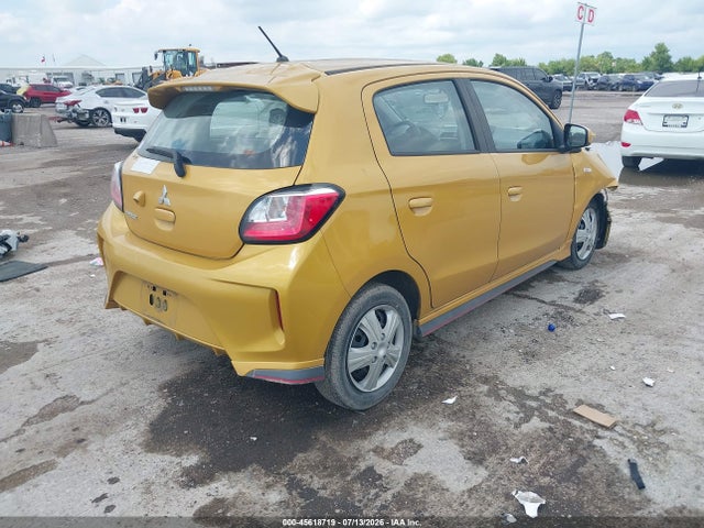 2022 Mitsubishi Mirage Es/le მანქანა იყიდება აუქციონზე, vin: ML32AUHJ7NH007906, აუქციონის ნომერი: 45618719