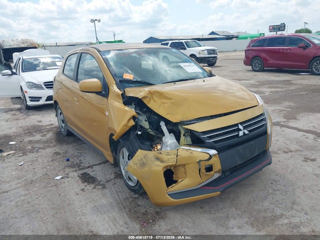 2022 Mitsubishi Mirage Es/le მანქანა იყიდება აუქციონზე, vin: ML32AUHJ7NH007906, აუქციონის ნომერი: 45618719