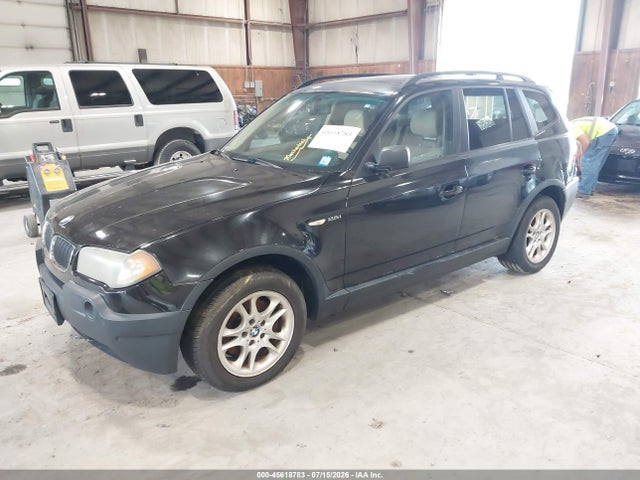 45618783 :رقم المزاد ، WBXPA73435WC48658 vin ، 2005 Bmw X3 2.5i مزاد بيع