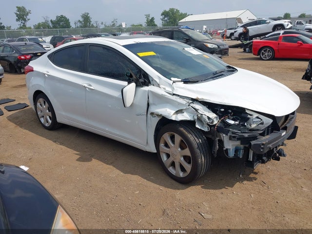 Продажа на аукционе авто 2012 Hyundai Elantra Limited, vin: 5NPDH4AE5CH107046, номер лота: 45618815