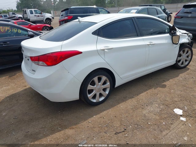 Продаж на аукціоні авто 2012 Hyundai Elantra Limited, vin: 5NPDH4AE5CH107046, номер лоту: 45618815