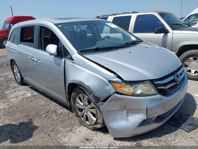 2015 Honda Odyssey Ex-l მანქანა იყიდება აუქციონზე, vin: 5FNRL5H63FB056335, აუქციონის ნომერი: 45618869