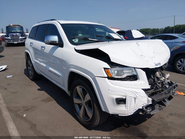 Продаж на аукціоні авто 2015 Jeep Grand Cherokee Overland, vin: 1C4RJECG2FC883262, номер лоту: 45618890