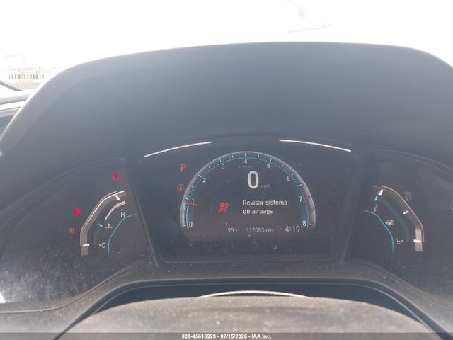 45618929 :رقم المزاد ، 2HGFC2F64KH528648 vin ، 2019 Honda Civic Lx مزاد بيع