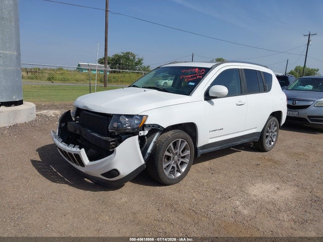 2016 Jeep Compass High Altitude Edition მანქანა იყიდება აუქციონზე, vin: 1C4NJCEA8GD546814, აუქციონის ნომერი: 45618959