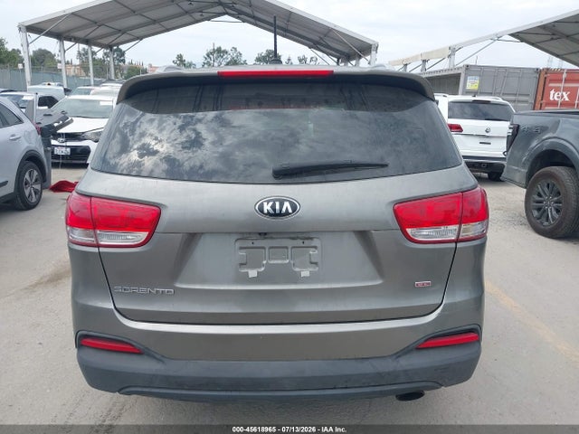 45618965 :رقم المزاد ، 5XYPG4A33GG180914 vin ، 2016 Kia Sorento 2.4l Lx مزاد بيع