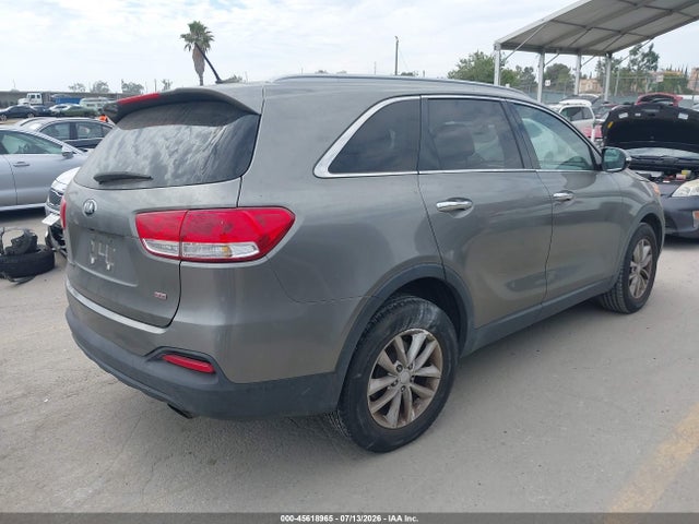 45618965 :رقم المزاد ، 5XYPG4A33GG180914 vin ، 2016 Kia Sorento 2.4l Lx مزاد بيع