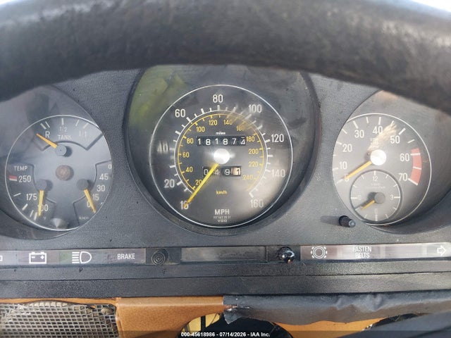 Продаж на аукціоні авто 1979 Mercedes Sl 450, vin: 10704412049419, номер лоту: 45618986