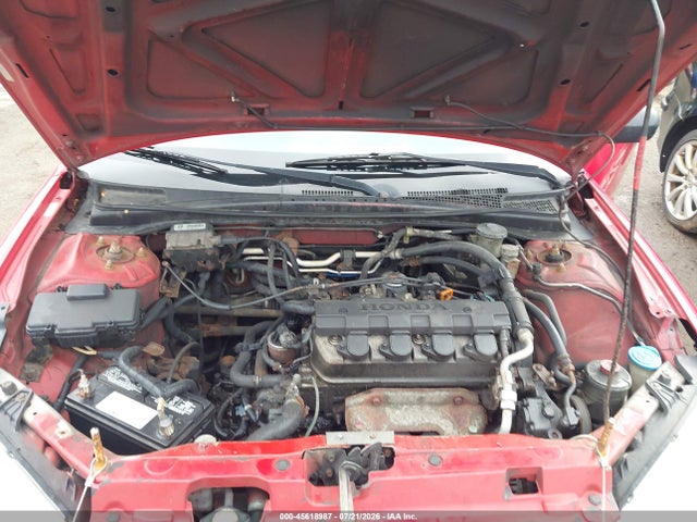 45618987 :رقم المزاد ، 1HGEM21545L016161 vin ، 2005 Honda Civic Lx مزاد بيع