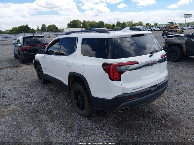 45618993 :رقم المزاد ، 1GKKNLLS4MZ226492 vin ، 2021 Gmc Acadia Awd At4 مزاد بيع