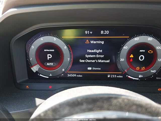 2023 Nissan Rogue Platinum Intelligent Awd მანქანა იყიდება აუქციონზე, vin: JN8BT3DD2PW316705, აუქციონის ნომერი: 45619043