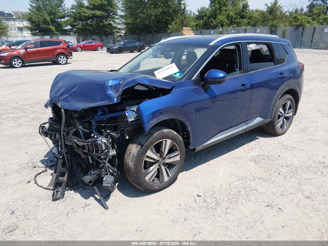 2023 Nissan Rogue Platinum Intelligent Awd მანქანა იყიდება აუქციონზე, vin: JN8BT3DD2PW316705, აუქციონის ნომერი: 45619043
