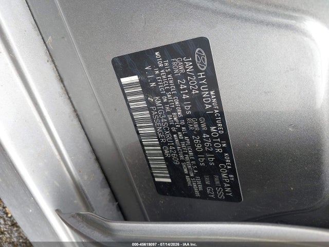 Продаж на аукціоні авто 2024 Genesis G70 2.5t Rwd, vin: KMTG34SCXRU142609, номер лоту: 45619097