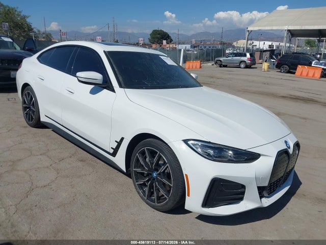 Aukcja sprzedaży 2024 Bmw I4 Gran Coupe Edrive35, vin: WBY43AW03RFS87705, numer aukcji: 45619113