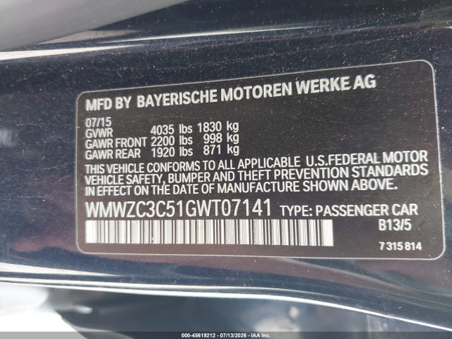 Mini Countryman Cooper S 2016 WMWZC3C51GWT07141 Image 9