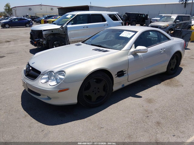 Aukcja sprzedaży 2003 Mercedes-benz Sl 500, vin: WDBSK75F53F009897, numer aukcji: 45619237