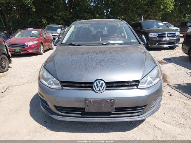 Aukcja sprzedaży 2016 Volkswagen Golf Sportwagen Tsi S 4-door, vin: 3VWC17AU2GM513680, numer aukcji: 45619260