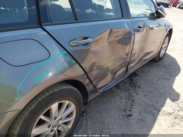 Aukcja sprzedaży 2016 Volkswagen Golf Sportwagen Tsi S 4-door, vin: 3VWC17AU2GM513680, numer aukcji: 45619260