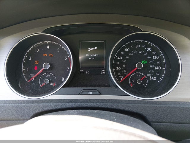 Aukcja sprzedaży 2016 Volkswagen Golf Sportwagen Tsi S 4-door, vin: 3VWC17AU2GM513680, numer aukcji: 45619260