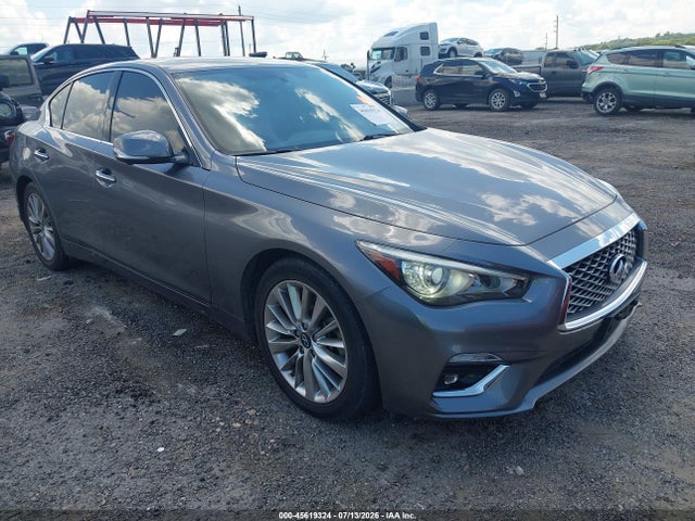 2021 Infiniti Q50 Luxe Awd მანქანა იყიდება აუქციონზე, vin: JN1EV7BR5MM751415, აუქციონის ნომერი: 45619324