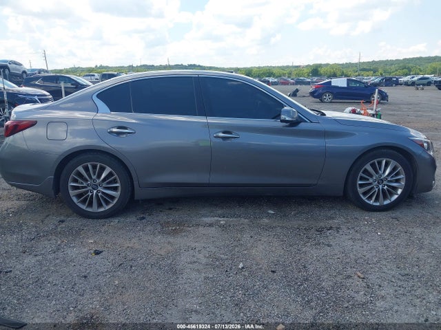 2021 Infiniti Q50 Luxe Awd მანქანა იყიდება აუქციონზე, vin: JN1EV7BR5MM751415, აუქციონის ნომერი: 45619324