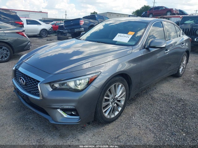 2021 Infiniti Q50 Luxe Awd მანქანა იყიდება აუქციონზე, vin: JN1EV7BR5MM751415, აუქციონის ნომერი: 45619324