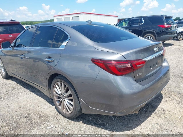 2021 Infiniti Q50 Luxe Awd მანქანა იყიდება აუქციონზე, vin: JN1EV7BR5MM751415, აუქციონის ნომერი: 45619324