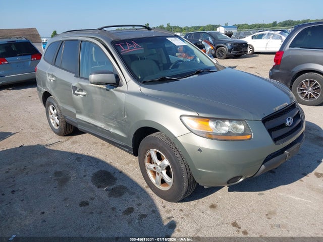 2008 Hyundai Santa Fe Gls მანქანა იყიდება აუქციონზე, vin: 5NMSG13D28H226089, აუქციონის ნომერი: 45619331